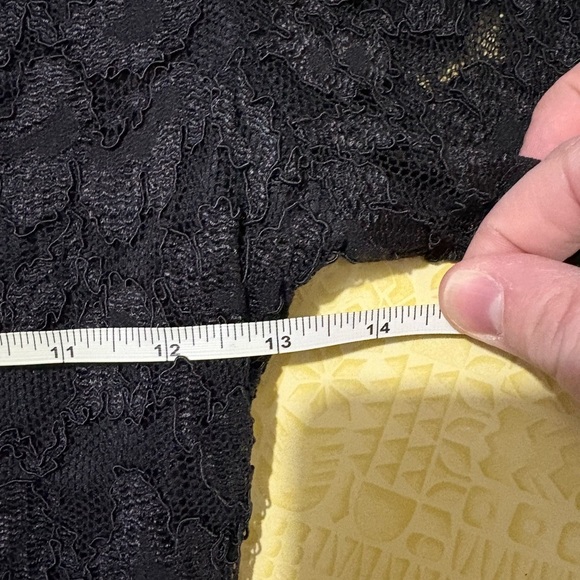 Vintage Molly Malloy Size S Black Sweetheart Cocktail Dress - Picture 11 of 12